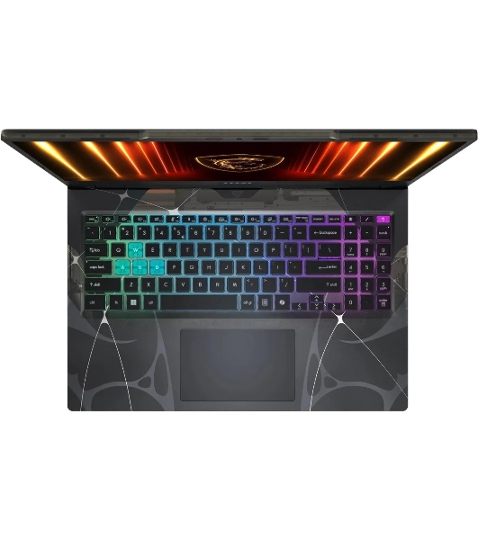 Ноутбук MSI Cyborg 15 B2RWFKG-071US Core 7 240H 16Gb SSD512Gb NVIDIA GeForce RTX 5060 8Gb 15.6' IPS FHD (1920x1080) Windows 11 Multi Language grey WiFi BT Cam (9S7-15Q342-256)