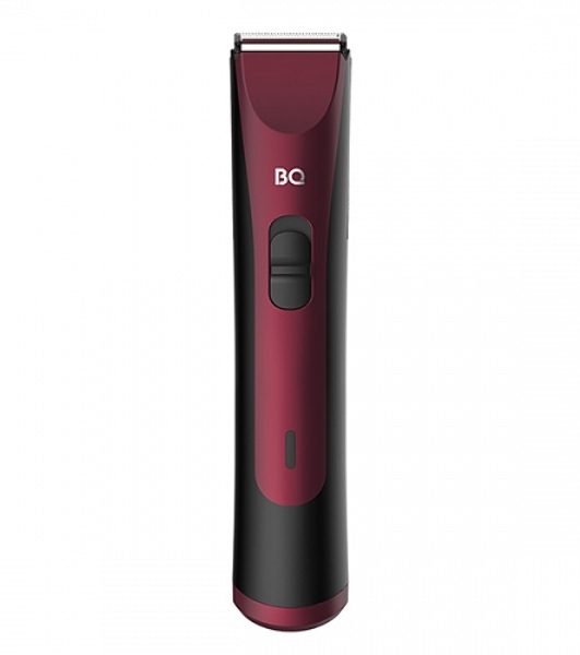 Триммер BQ TR1005 Burgundy. Мощность 3 Вт/Время зарядки до 10 часов/Время беспроводной работы 60 минут/Электропитание 110-240 В, 50-60 Гц/Самозатачивающиеся лезвия/Индикатор заряда батареи/Гребень 5, 3, 7, 9, 11 мм'