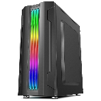 Компьютерный корпус ALSEYE Auro 3.0-B Mini-ITX/Micro ATX/ATX, USB 2.0*2+HD Audio+USB 3.0*1, ';H.D.D.(3.5';)*2pcs+S.S.D(2.5';)*2pcs, 354*185*413мм';, фото3