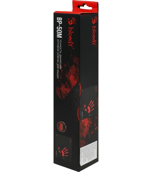 Коврик для мыши A4Tech Bloody BP-50M черный/рисунок 340x280x3мм