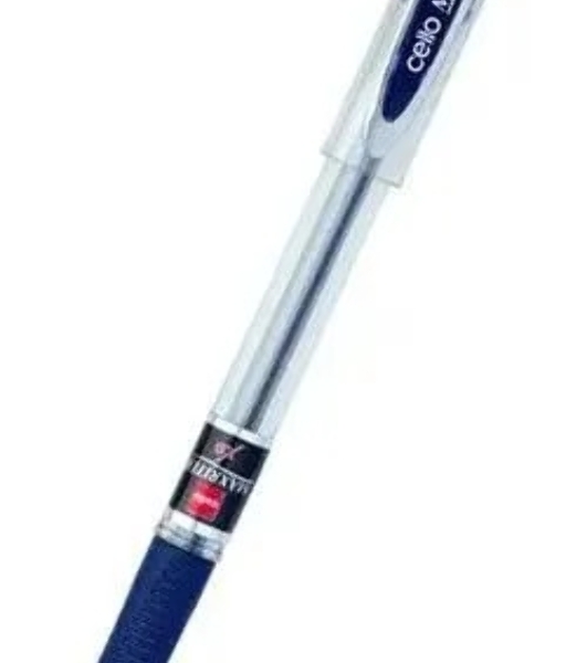 Ручка шариковая Cello MAXRITER XS, d=0.7мм, сменный стержень, линия 0.5мм, резиновая манжета, чернила пониженной вязкости, синий