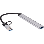 USB-концентратор VCOM DH297, USB 3.0/USB Type-C, USB/SD/TF, USB, фото6