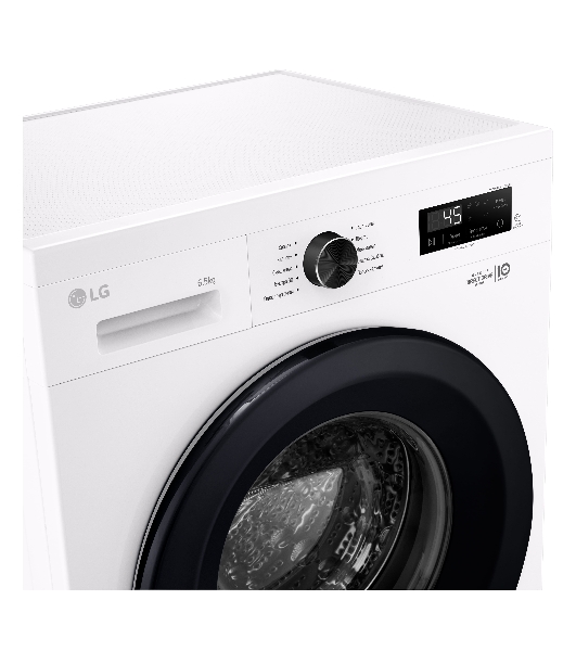 Стиральная машина LG F2Y1WS6W белый, загрузка фронтальная 6,5 кг, 1200 об/мин., класс: A