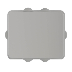 Коробка распределительная DKC 53900 ОП 120х80х50, 6 каб.ввод., IP55, фото2