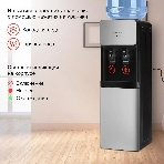 Кулер для воды Starwind SW-1011EB, верхняя загрузка, нагрев 95 °С, охлаждение 10 °С, черный/серебристый, фото16
