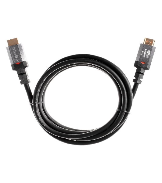 Кабель Telecom HDMI 19M/M,ver. 2.1, 8K@60 Hz 2m метал разъемы