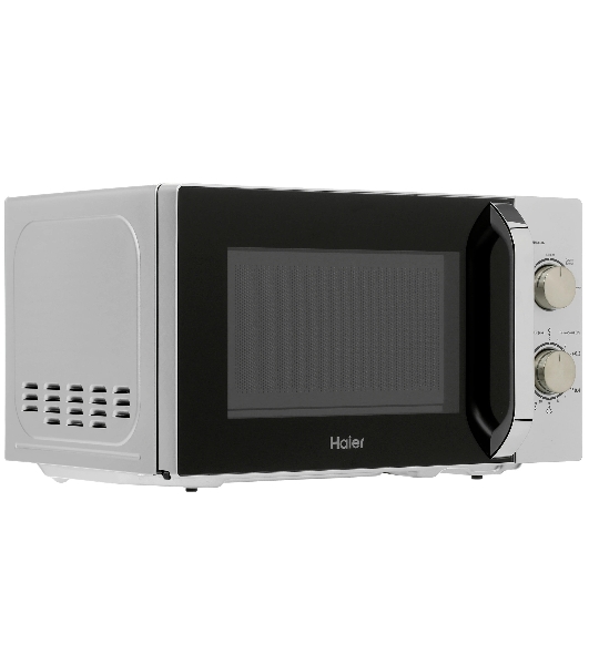 Микроволновая печь Haier HMB-MM208SA серебристый/черный, 20 л, 800 Вт, переключатели - поворотный механизм