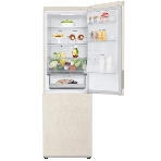 Холодильник LG GC-B459AEMW бежевый двухкамерный 234/110л морозилка снизу, No Frost, фото10