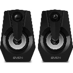 Акустическая система SVEN 370 2.0 черные (2x2W, USB, RGb подсветка), фото6