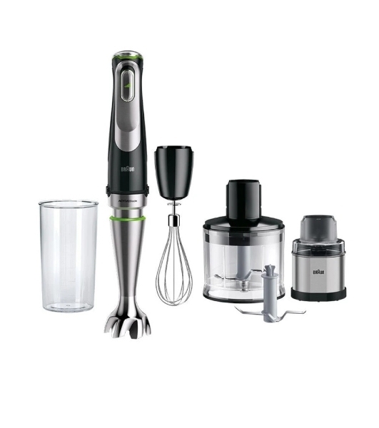 Блендер погружной Braun Multiquick 9 MQ9138Xl черный, 1200 Вт, плавная регулировка, турбо