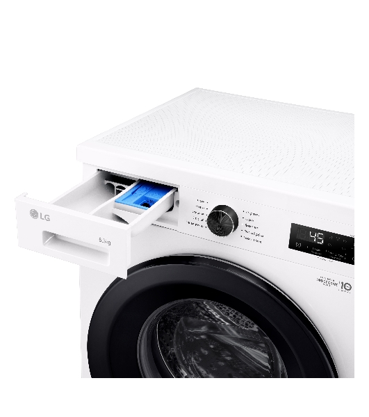 Стиральная машина LG F2Y1WS6W белый, загрузка фронтальная 6,5 кг, 1200 об/мин., класс: A