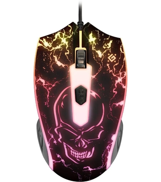 Комплект клавиатура+мышь Defender Aura MKP-117 проводной, USB, 2400 DPI, черный