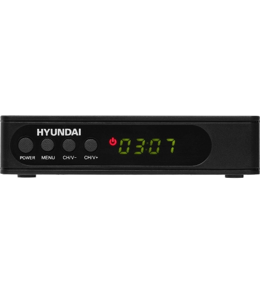 Цифровой TV ресивер HYUNDAI H-DVB240 черный