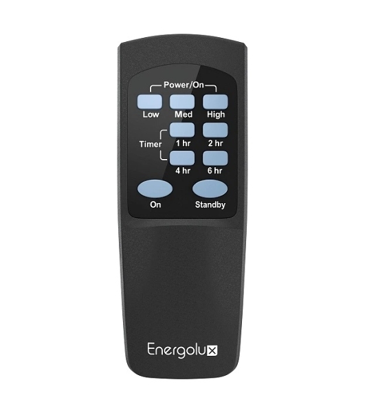 Обогреватель инфракрасный Energolux EIHS-3000-E1-iBox серый, галогенный, 25 м², 3000 Вт