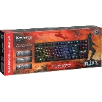 Клавиатура проводная Defender Blitz GK-240L RU, USB, черный, фото4