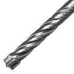 Бур по бетону Denzel цельная крестовая пластина, 8x265 мм, SDS PLUS, фото7