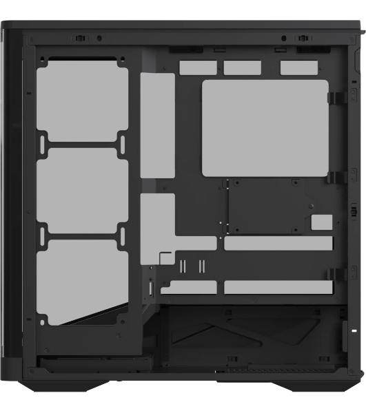Компьютерный корпус Formula V Line Crystal U9 PA Black, ATX, TYPE-C*1, USB3.0*2, Curved Glass, SIDE 3x PERFORMANCE ARGB, REAR 1x PERFORMANCE ARGB