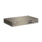 Коммутатор неуправляемый IP-COM G1110P-8-150W Ethernet 8GE+2SFP С 8-Портовым PoE, фото2