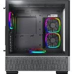 Компьютерный корпус Montech SKY TWO черный без БП ATX 3x140мм 2xUSB3.0 1xUSB3.1 audio bott PSU, фото3