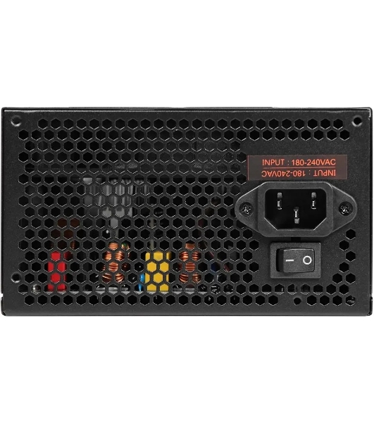 Блок питания Digma DPSU-650W-WH RTL, 650Вт, 80 PLUS, 120мм, черный