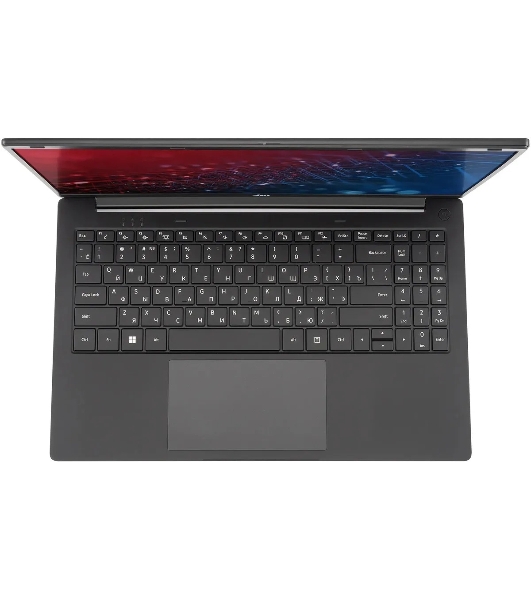 Ноутбук IRU Strato 15ALID5 Core i5 1235U 16Gb SSD512Gb Intel UHD Graphics 15.6' IPS FHD (1920x1080) FreeDOS black WiFi BT Cam 6000mAh (2148030)
