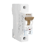 Автоматический выключатель Werkel 1P 16A C 6 кА W901P166, фото 1