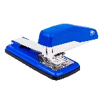 Степлер Deli E0414S/Blue 24/6 26/6 (25 листов) синий, 50 скоб, коробка, фото3