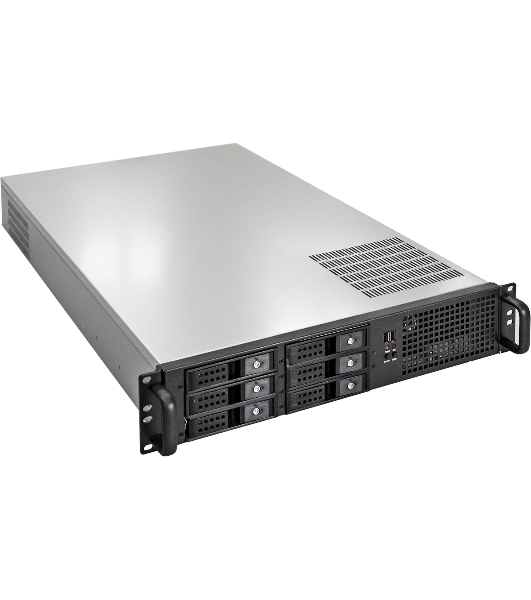 Серверный корпус ExeGate Pro 2U660-HS06 (RM 19', высота 2U, глубина 660, БП 1100ADS, 6xHotSwap, USB)