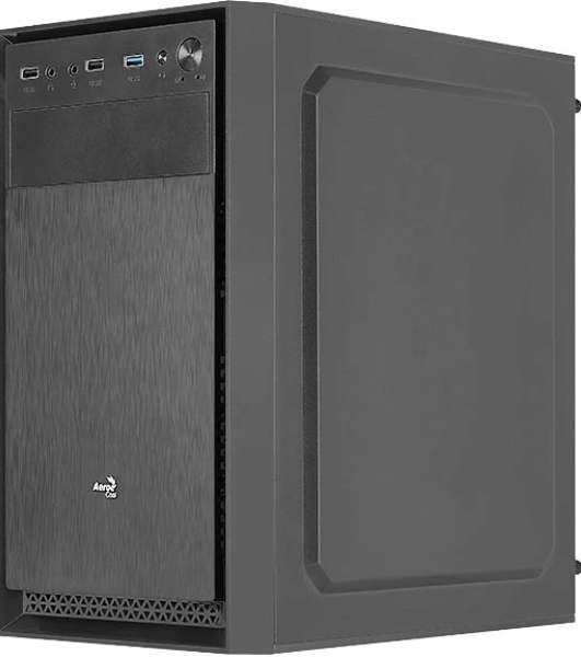 Компьютерный корпус Aerocool/Formula CS-104-S-BK-v1 черный без БП mATX 1x120мм 1xUSB 2.0 1xUSB 3.0 audio