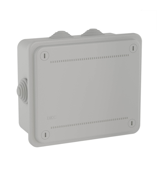 Коробка распределительная DKC 53900 ОП 120х80х50, 6 каб.ввод., IP55