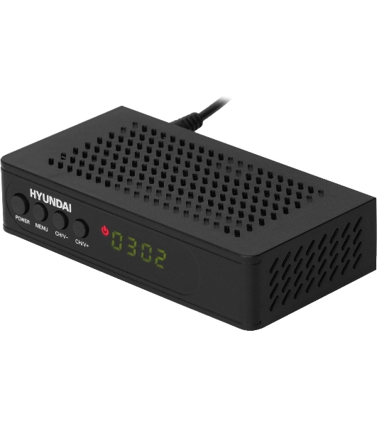 Цифровой TV ресивер HYUNDAI H-DVB240 черный
