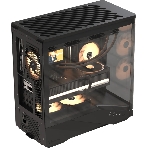 Компьютерный корпус Formula V Line Crystal U9 PA Black, ATX, TYPE-C*1, USB3.0*2, Curved Glass, SIDE 3x PERFORMANCE ARGB, REAR 1x PERFORMANCE ARGB, фото5