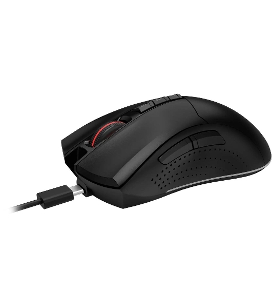 Мышь беспроводная A4Tech Bloody R90 Plus черный, 5000 dpi, радиоканал, USB, кнопки - 8