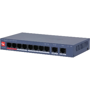 Коммутатор Dahua DH-CS4010-8ET2GT-110, 2×1 Гбит/с, управляемый