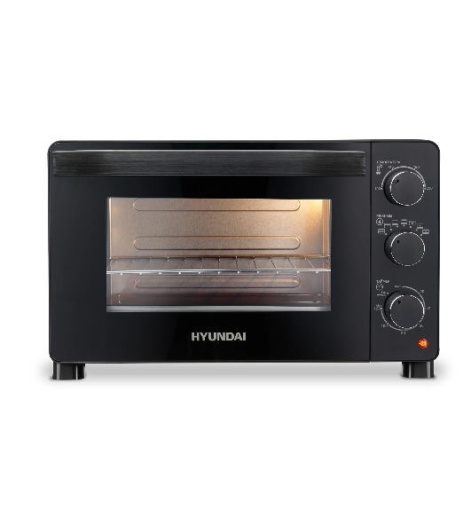 Мини-печь Hyundai MIO-HY080 23 л, 150 Вт, черный