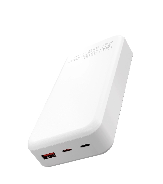Портативный аккумулятор MORE CHOICE (4620202552785) PB29-20 20000mAh 1USB+2Type-C 3.0A 22.5W+PD20W+QC3.0, белый