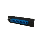 Модульная панель Hyperline, OS2 9/125, 12 х LC, Duplex 120х32, для FO-19BX, черный, фото3