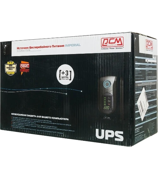 Источник бесперебойного питания Powercom Imperial IMD-525AP 315Вт 525ВА черный