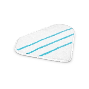 Сменная насадка для паровой швабры Bt SM1115 White-blue. (Тряпка для мытья полов) Материал 95% polyester, 5% nylon, размер 270 х 220 мм'