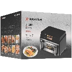 Аэрогриль BRAYER BR2055 черный, 2200 Вт, 11 л, сенсор, 10 программ, фото2