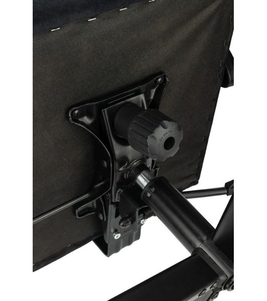Кресло A4Tech Bloody GC-560 черный, ткань, 150 кг, подголовник, регулируемые подлокотники, механизм качания