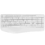 Комплект клавиатура+мышь Qumo Space K57/M75 беспроводной, USB, 1200 DPI, белый, фото5