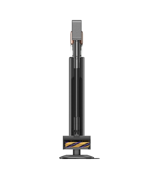 Пылесос вертикальный Dreame Cordless Vacuum Cleaner Z20AquaCycle Station черный/золотистый, питание от аккумулятора, 250 Вт, уборка влажная/сухая, пылесборник 0.6 л