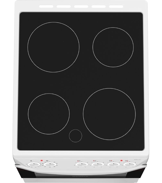 Плита электрическая Darina 1D5 EC 241 614 W белый/черный, конфорок 4 шт, духовка 50 л, 50 см x 85 см x 60 см