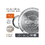 Кастрюля MALLONY Mediano нержавеющая сталь, со стеклянной крышкой, 2,6 л, d-18, фото2
