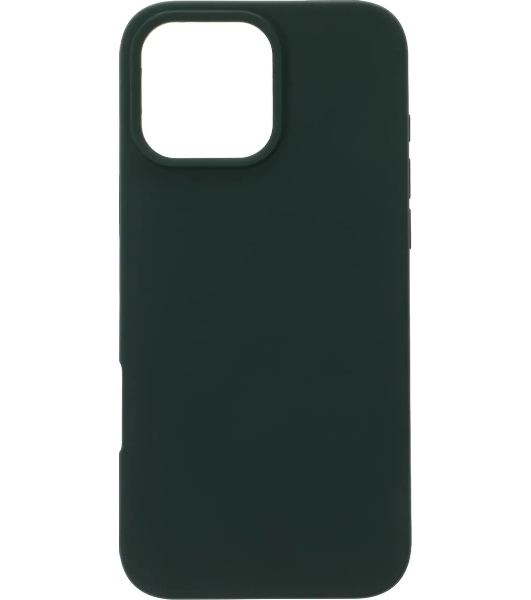 Чехол Microfiber Case для Apple iPhone 16 Pro Max зеленый опал, Borasco