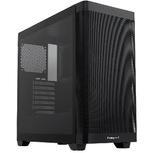 Компьютерный корпус без блока питания Case HSPD M740, Mesh Mid Tower, черный, TG, 0.6 SPCC, no fans, E-ATX, ATX, mATX, mITX, 170/400/200мм, 4x2.5', 2x3.5', 7xPCI, 1xUSB-A 3.0, 1xUSB-C 3.0, 460x218x450мм