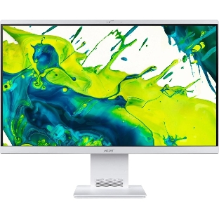 Моноблок Acer Aspire S27B-UGMTL-H 27' Full HD Core Ultra 7 155H (1.4) 16Gb SSD512Gb Arc graphics Eshell GbitEth WiFi BT 90W клавиатура мышь Cam белый 1920x1080