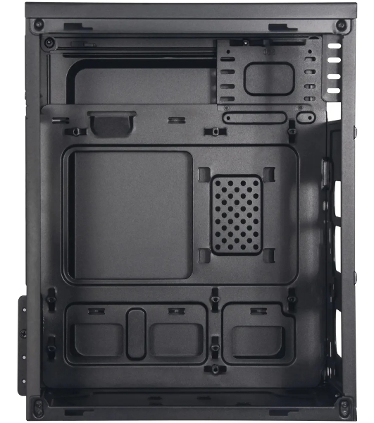 Компьютерный корпус Digma DCC-MN302 черный без БП mATX 1x80мм 2x120мм 1xUSB2.0 1xUSB3.0 audio