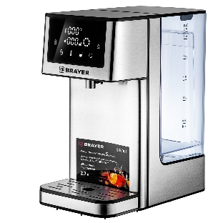 Термопот BRAYER BR6001 2.7 л, 2600 Вт, серебристый